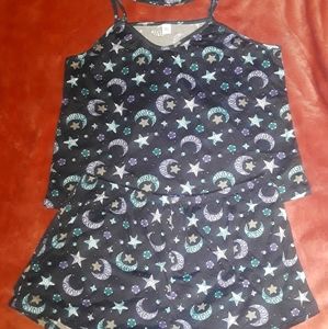 Star and moon pj set